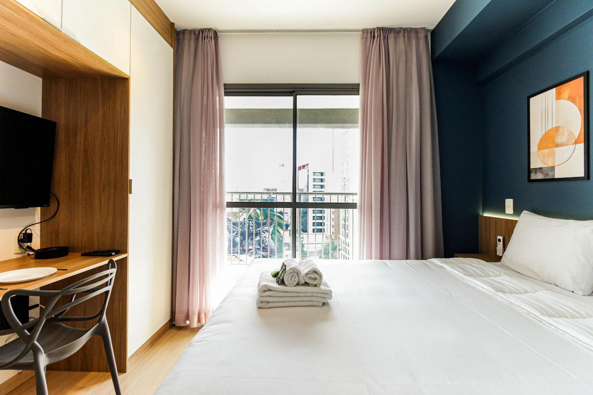 Cs1106 - Moderno | 200m Do Metro Consolacao Apartment *